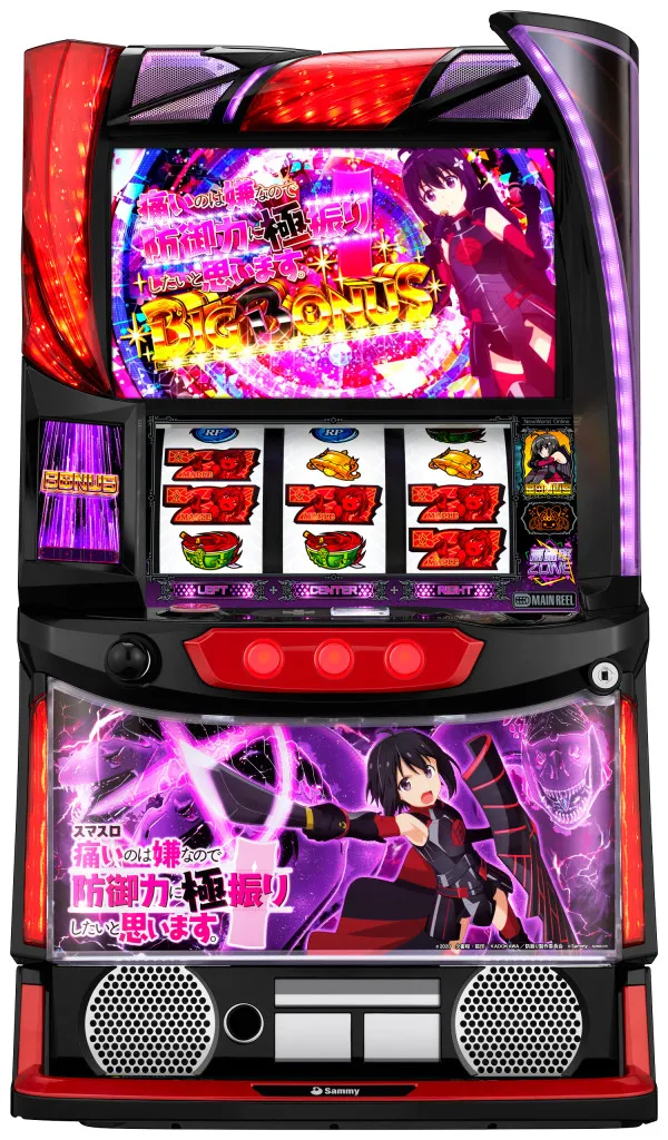 I want to max out my defense because I don't like getting hurt in smart pachinko slot machines.